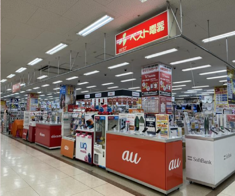 ベスト電器 長崎夢彩都店（ヤマダデンキ）